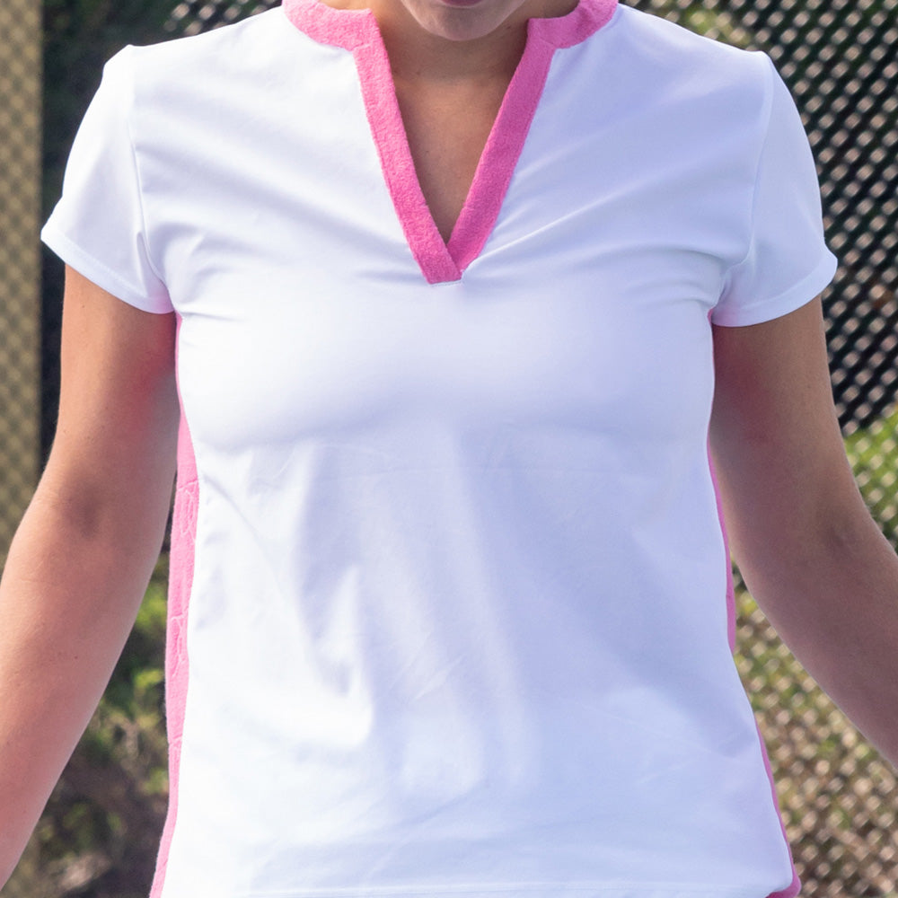 Classic Shirt - White/Pink